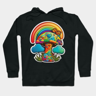 Groovy Psychedelic Mushrooms Hoodie